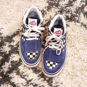 VANS Mountain Edition m 8.5 blue checker